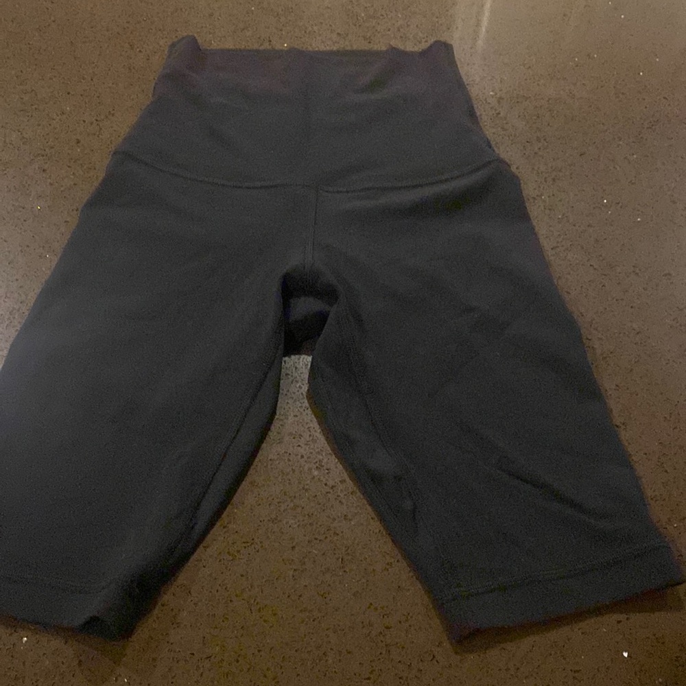 Lululemon shorts warn a few times